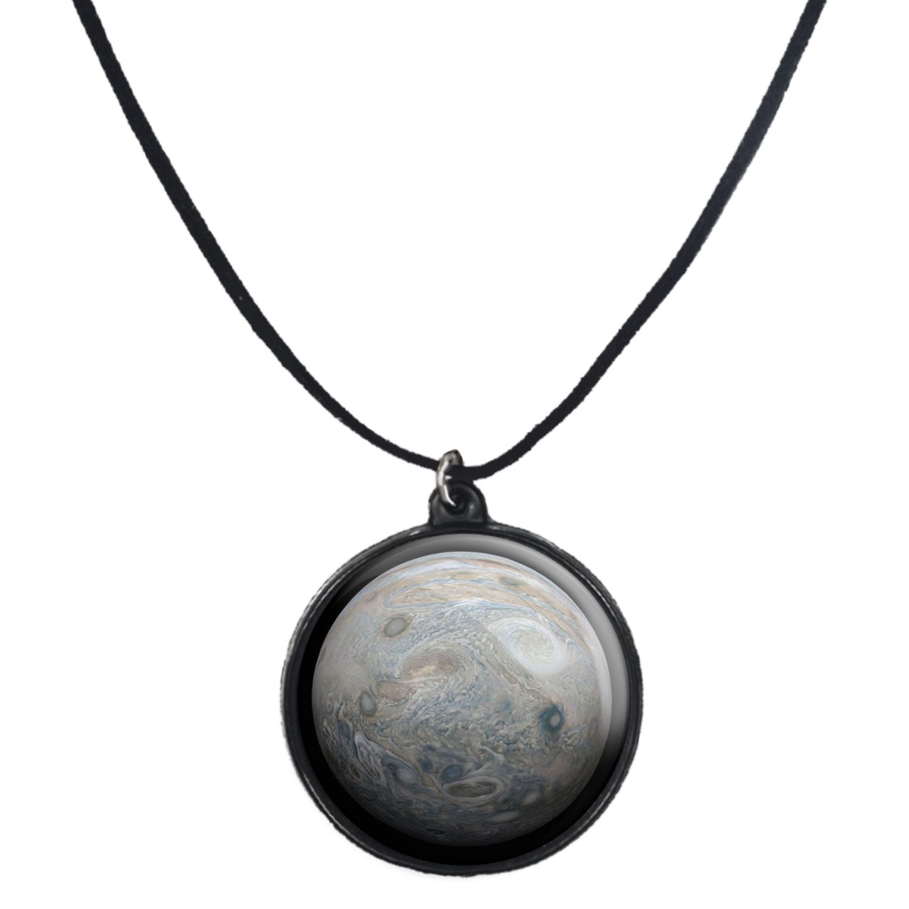 گردنبند پرمانه طرح ماه کد pmb.24691 مدل دو طرفه