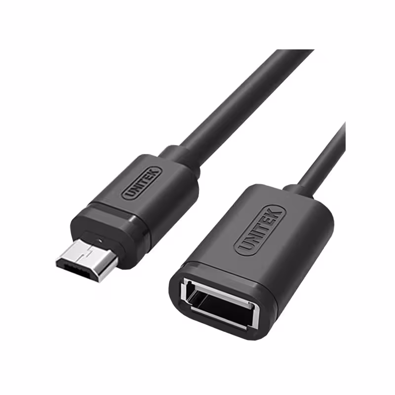 کابل OTG میکرو USB یونیتک مدل Y-C438GBK