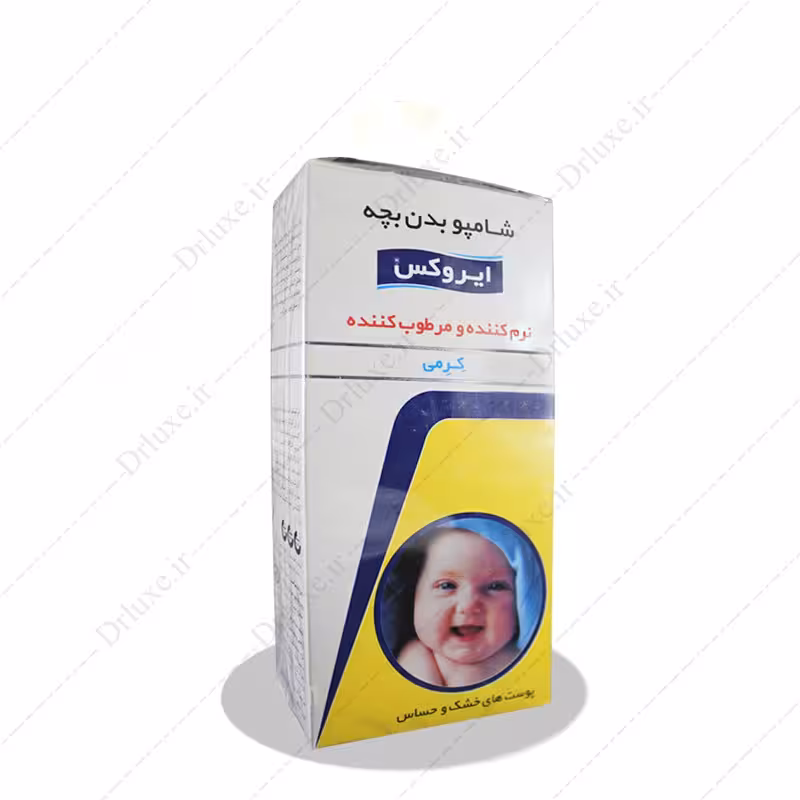 شامپو بدن بچه کرم دار ایروکس 200 گرم