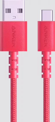 کابل شارژ 0.9 متری USB Type-C انکر مدل PowerLine Select Plus A8022