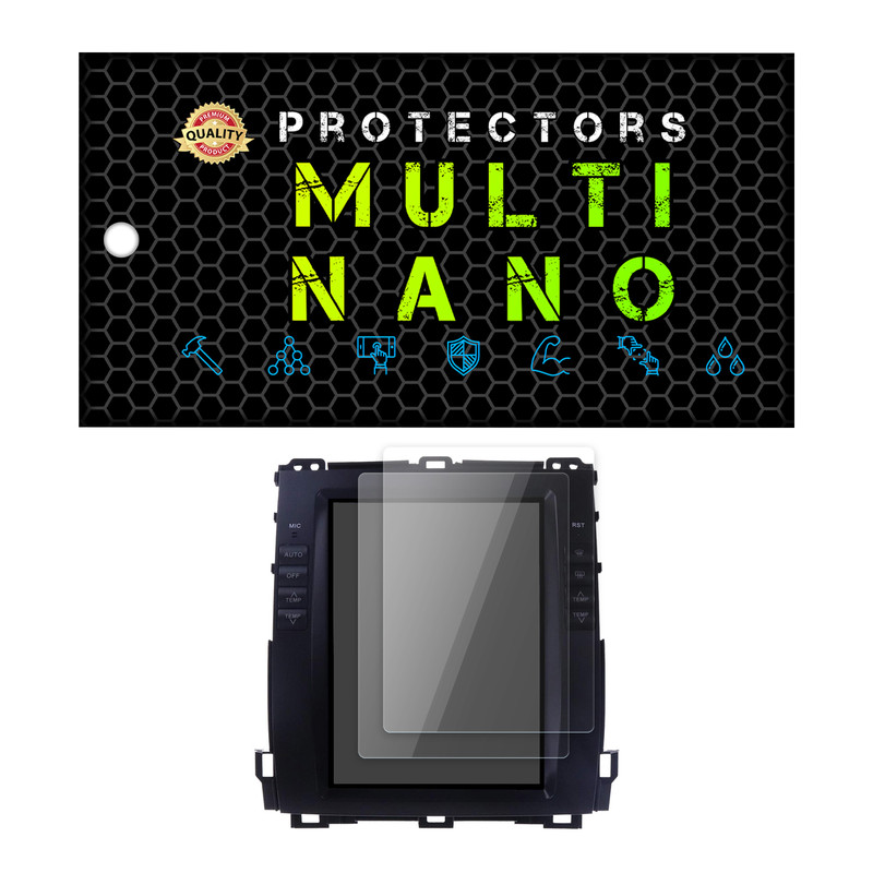 محافظ صفحه نمایش خودرو مولتی نانو مدل X-S2N مناسب برای تویوتا Prado 2007 - 2010 - 2013 بسته دو عددی | کالا برتری