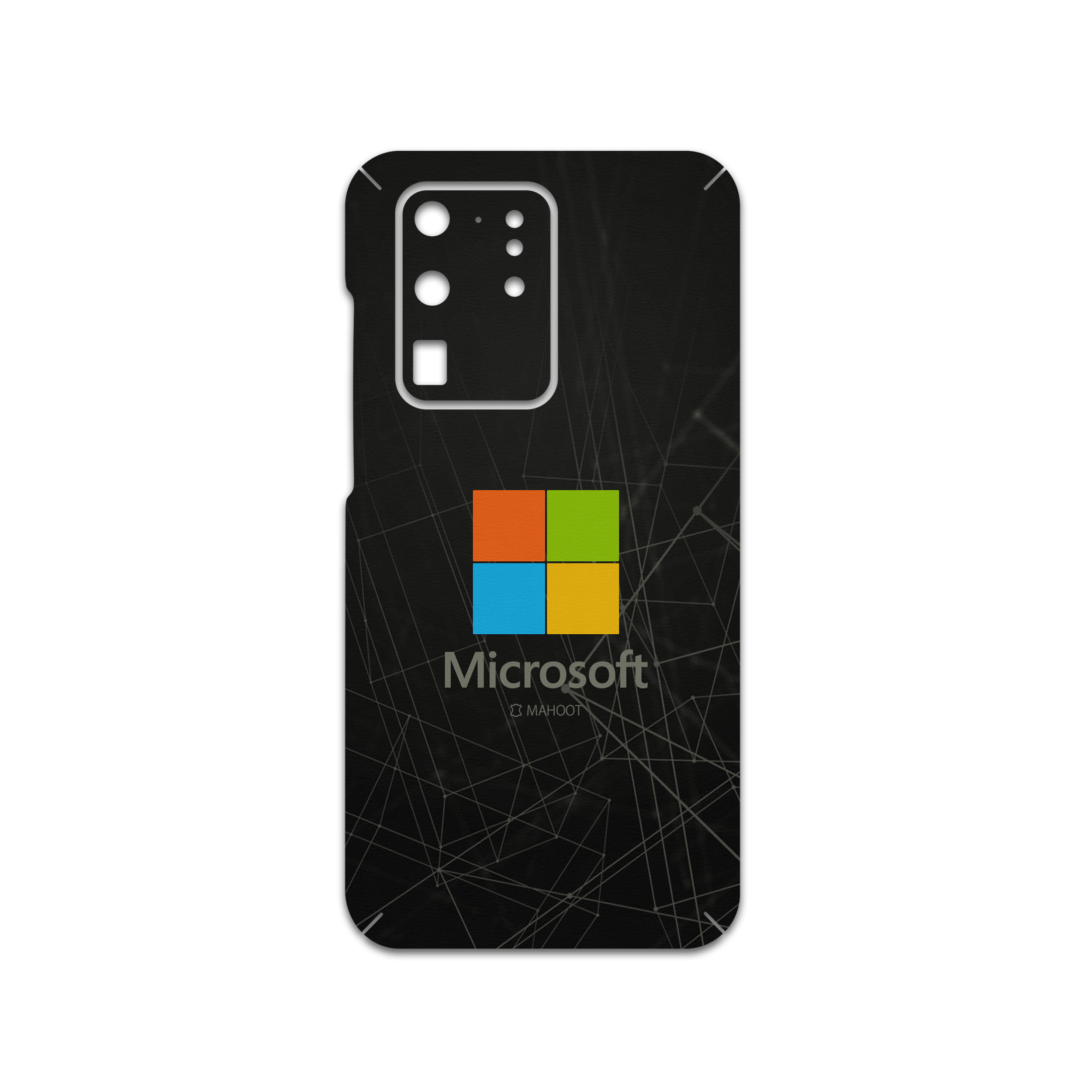 برچسب پوششی ماهوت مدل Mcrsft مناسب برای گوشی موبایل سامسونگ Galaxy S20 Ultra