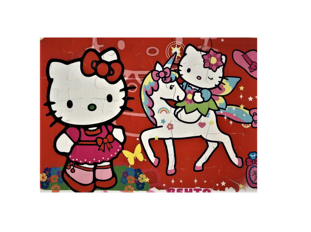 پازل فومی 35 تکه طرح هلو کیتی بهتا