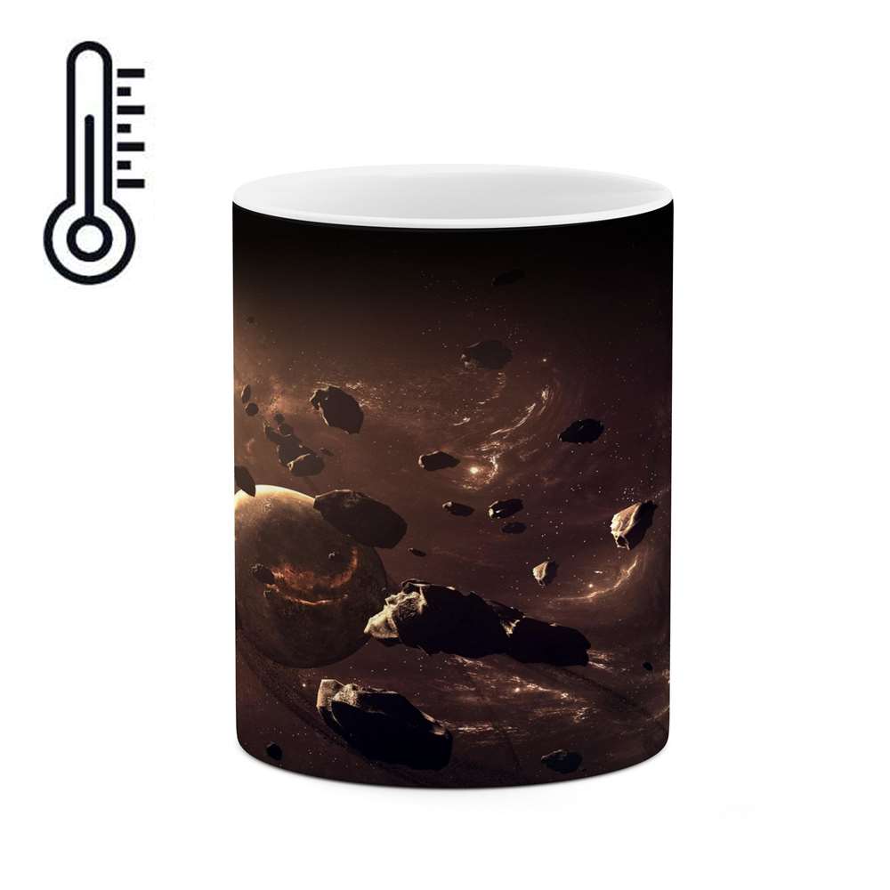 ماگ حرارتی کاکتی طرح کهکشان مدل mgh17100