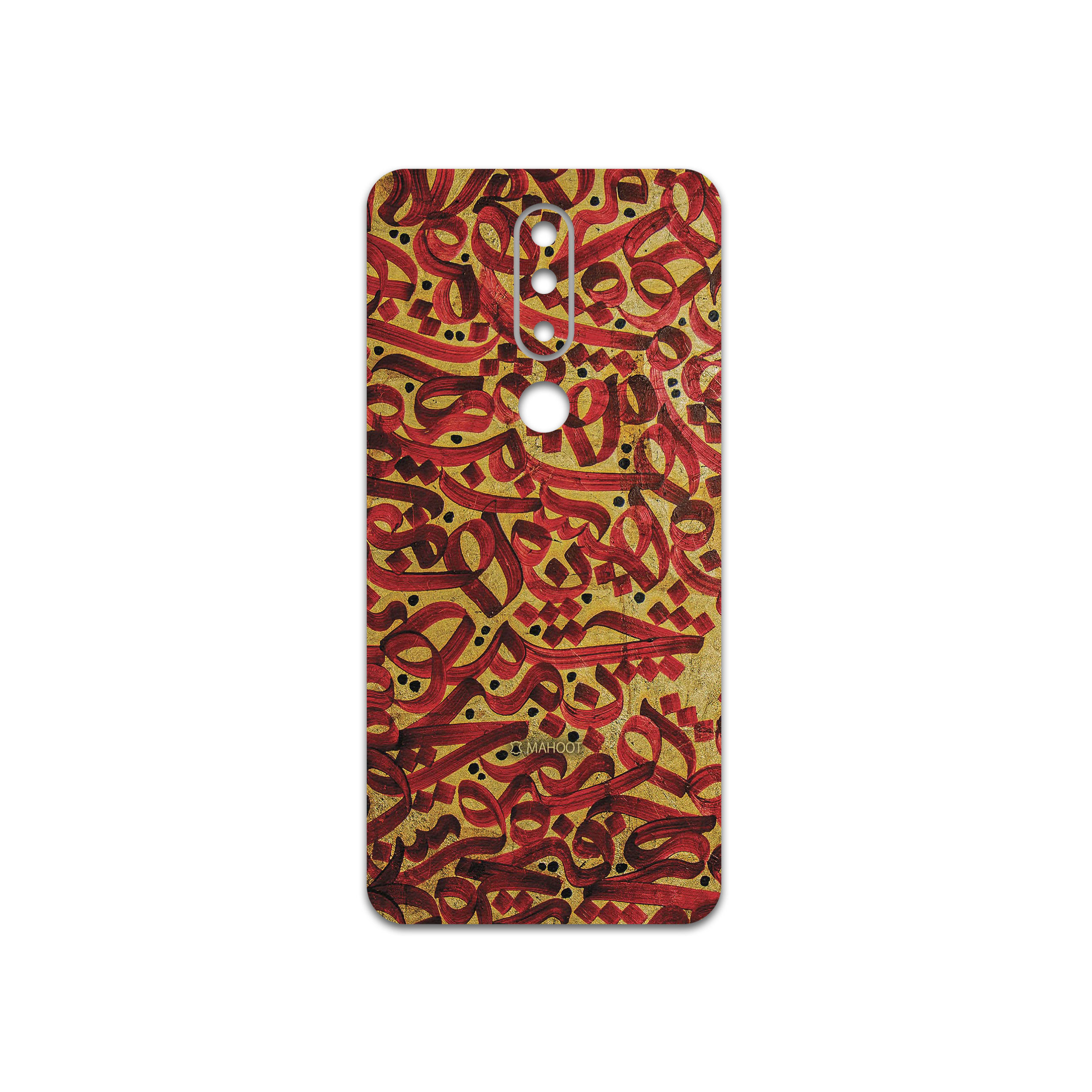 برچسب پوششی ماهوت مدل Nastaliq-6 مناسب برای گوشی موبایل نوکیا 5.1 Plus