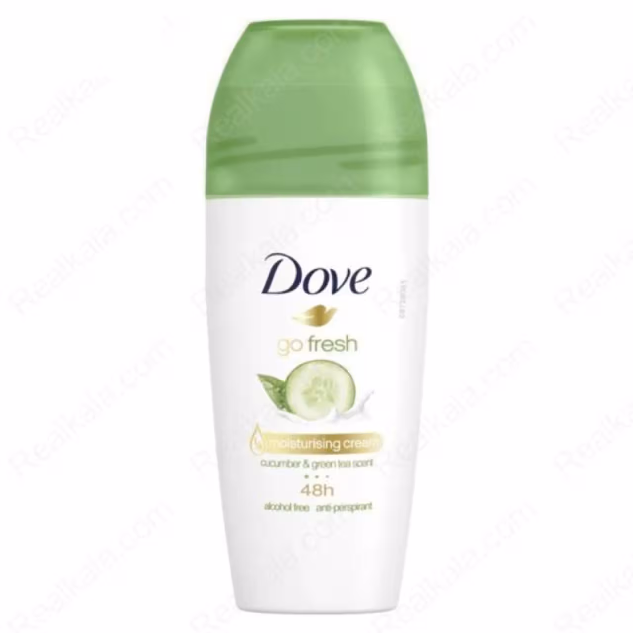 مام رولی داو Dove مدل go fresh خیار و چای سبز حجم 50 میلی لیتر