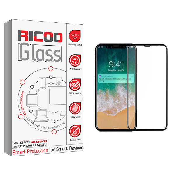 محافظ صفحه نمایش ریکوو مدل  HD مناسب برای گوشی موبایل اپل iPhone X | کالا برتری