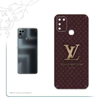 برچسب پوششی ماهوت مدل LOUIS-VUITTON-Logo مناسب برای گوشی موبایل اینفینیکس Hot 11 Play