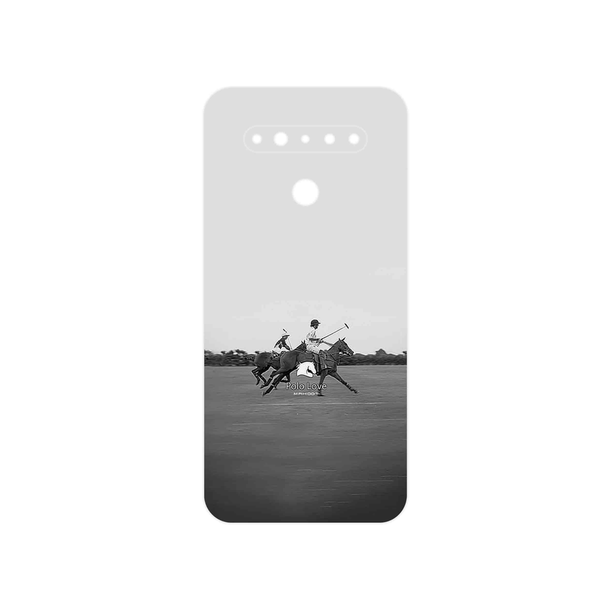 برچسب پوششی ماهوت مدل game of polo مناسب برای گوشی موبایل ال جی K41s