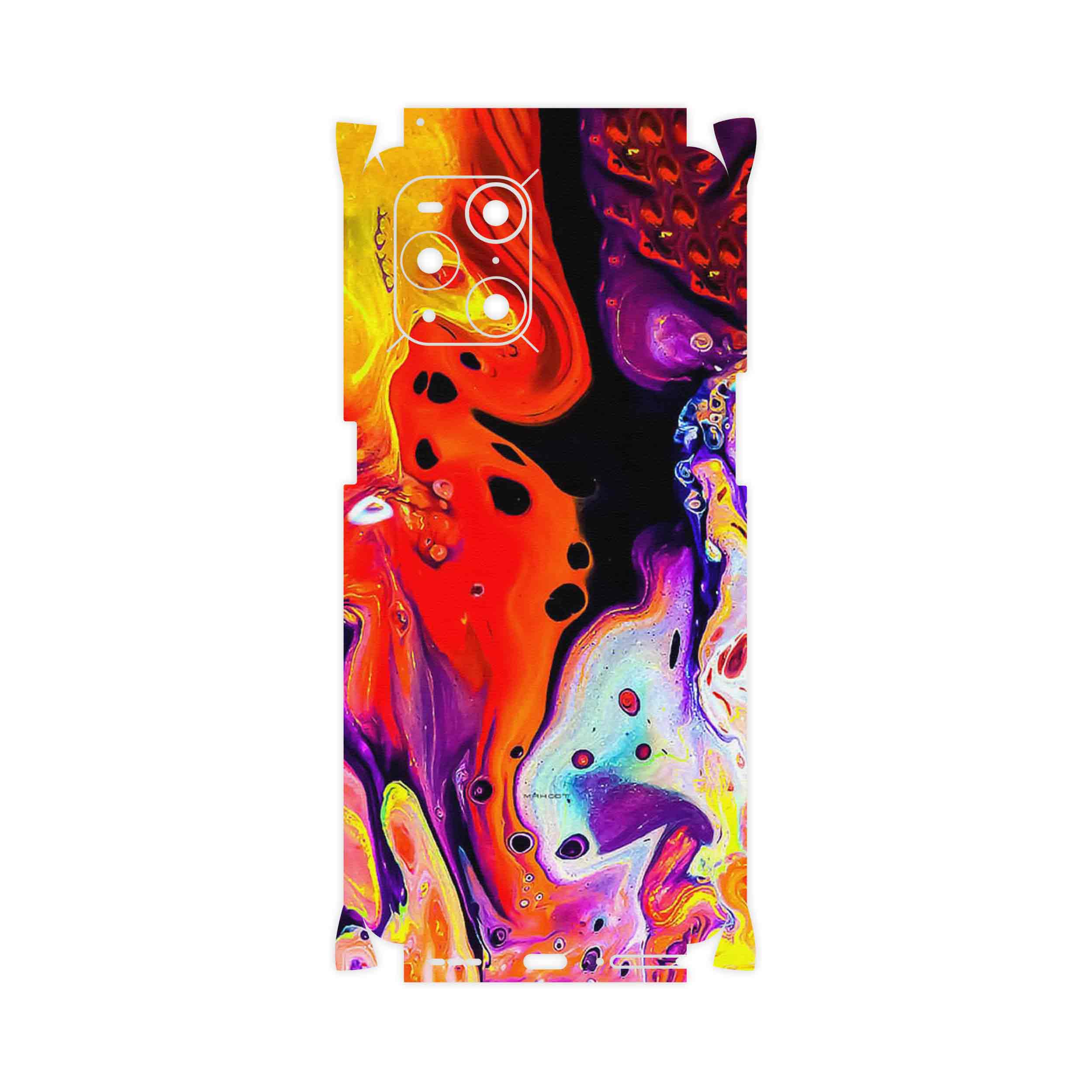 برچسب پوششی ماهوت مدل Abstract Oil Art-FullSkin مناسب برای گوشی موبایل اپو Find X3 Pro