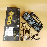 خنک‌کننده آبی ASUS TUF GAMING LC II 360 ARGB (کارکرده)   جعبه   پایه اینتل