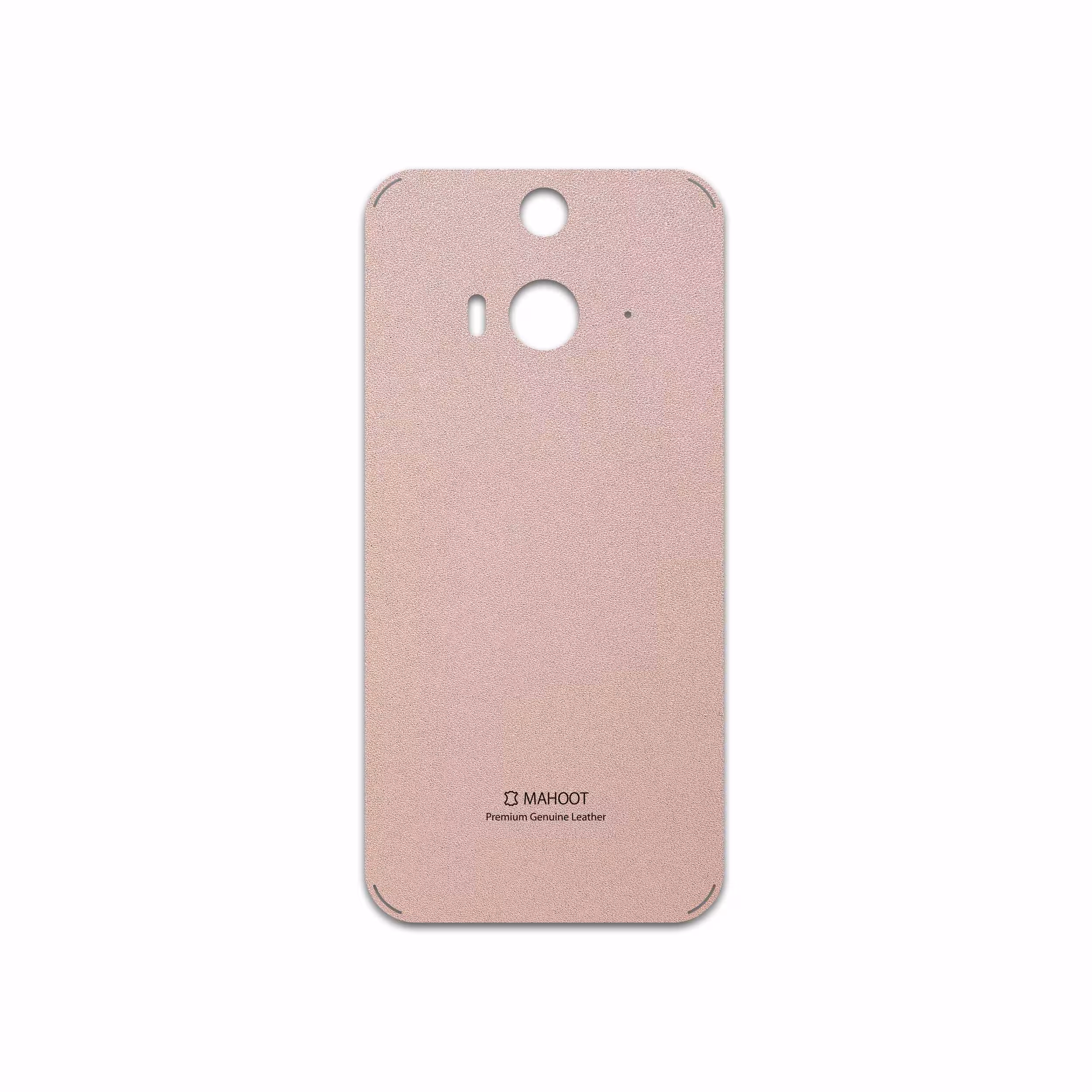 برچسب پوششی ماهوت مدل Rose Gold Leather مناسب برای گوشی موبایل اچ تی سی Butterfly 2
