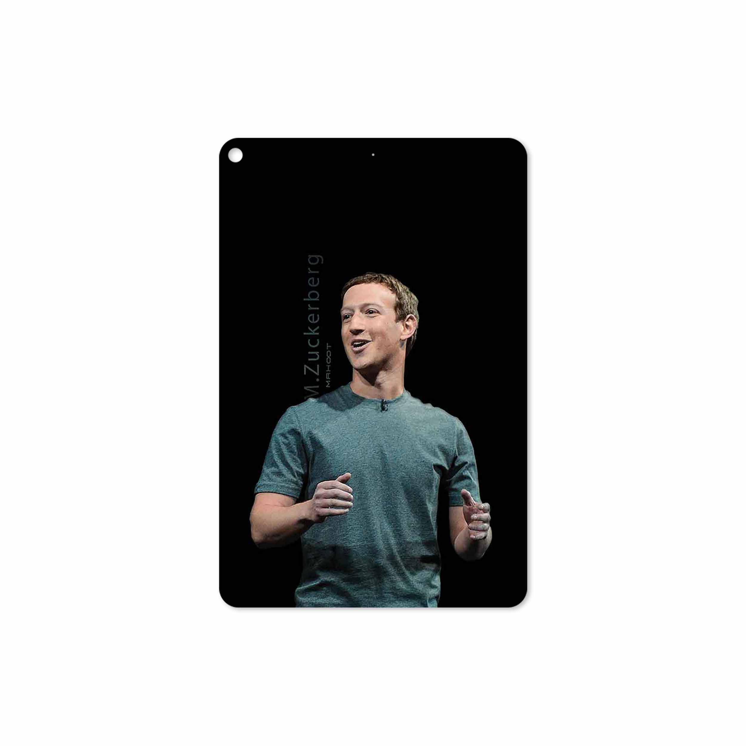 برچسب پوششی ماهوت مدل Mark Zuckerberg مناسب برای تبلت اپل iPad mini (GEN 5) 2019 A2133