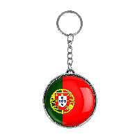 جاکلیدی خندالو طرح تیم ملی پرتقال مدل دوطرفه کد 20012024