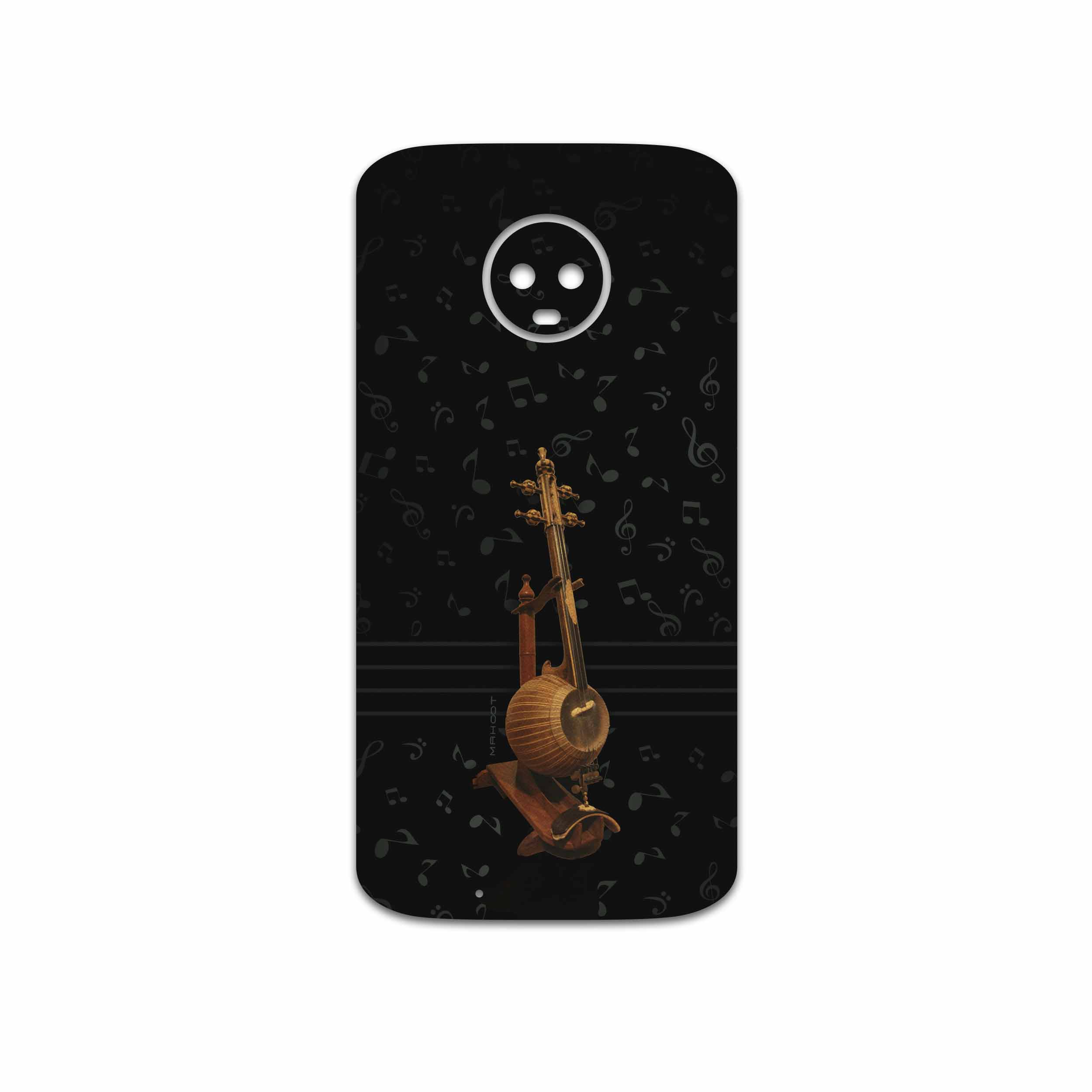 برچسب پوششی ماهوت مدل Persian Fiddle Instrument مناسب برای گوشی موبایل موتورولا Moto G6