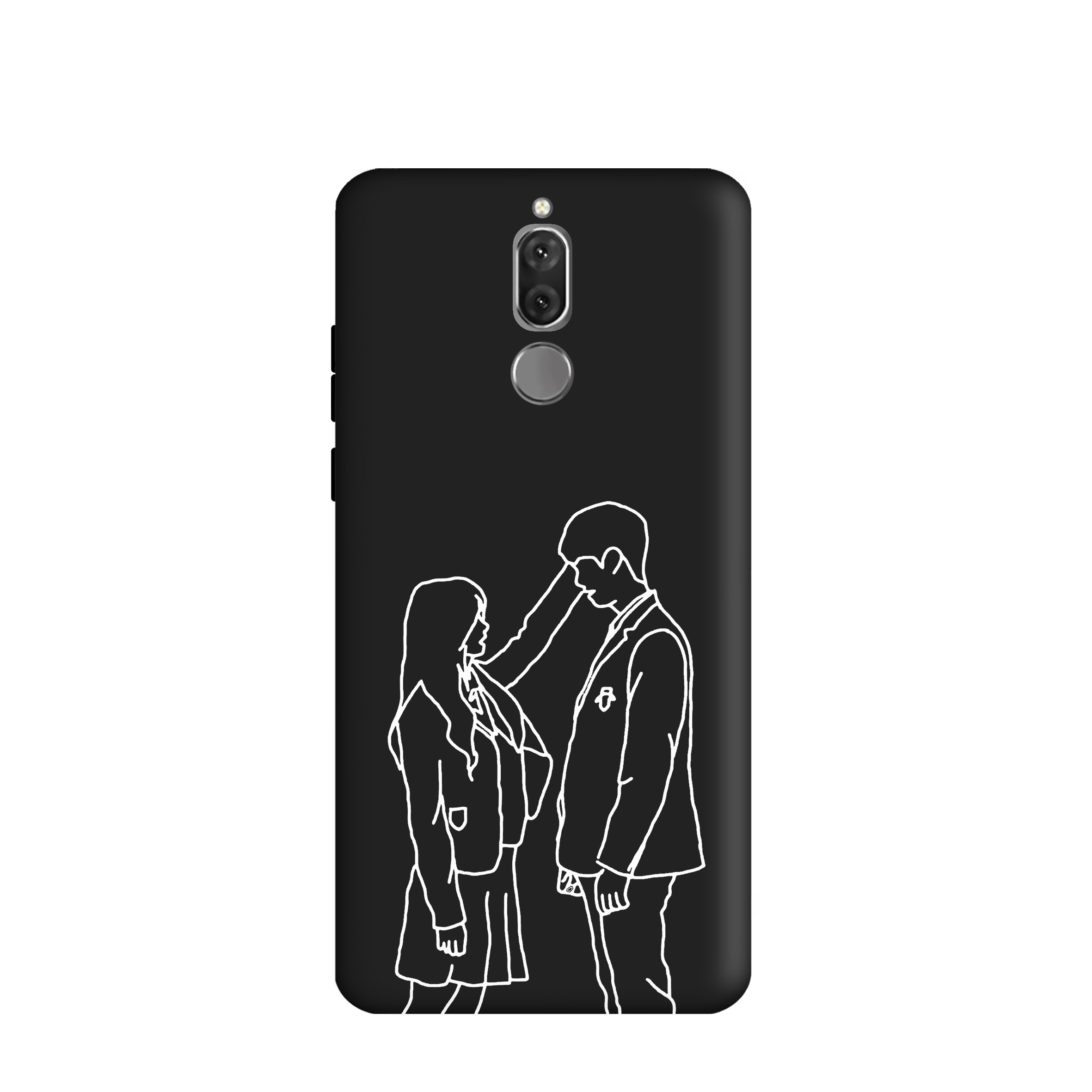 کاور طرح عاشقانه مینیمال  کد u1066 مناسب برای گوشی موبایل هوآوی Mate 10 Lite