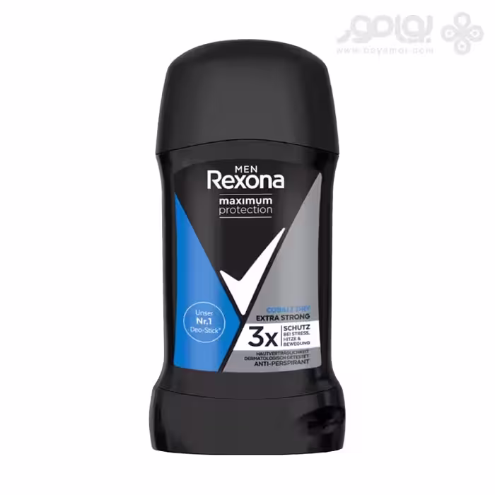 استیک دئودرانت مردانه رکسونا سری MAXIMUM PROTECTION مدل COBALT DRY