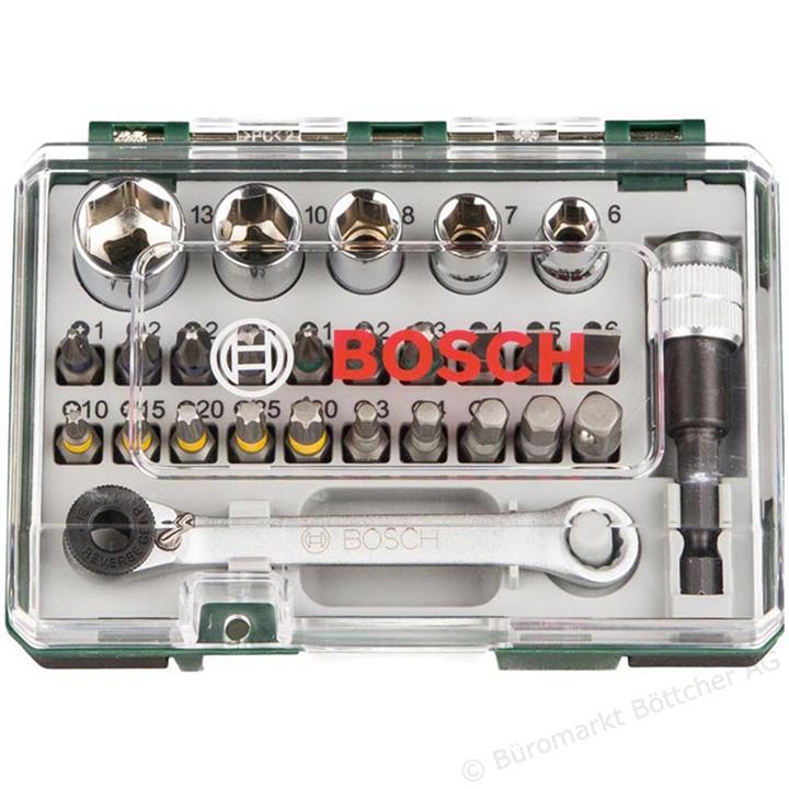 سری بکس و پیچ گوشتی  مدل 2607017160 مجموعه 27 عددی