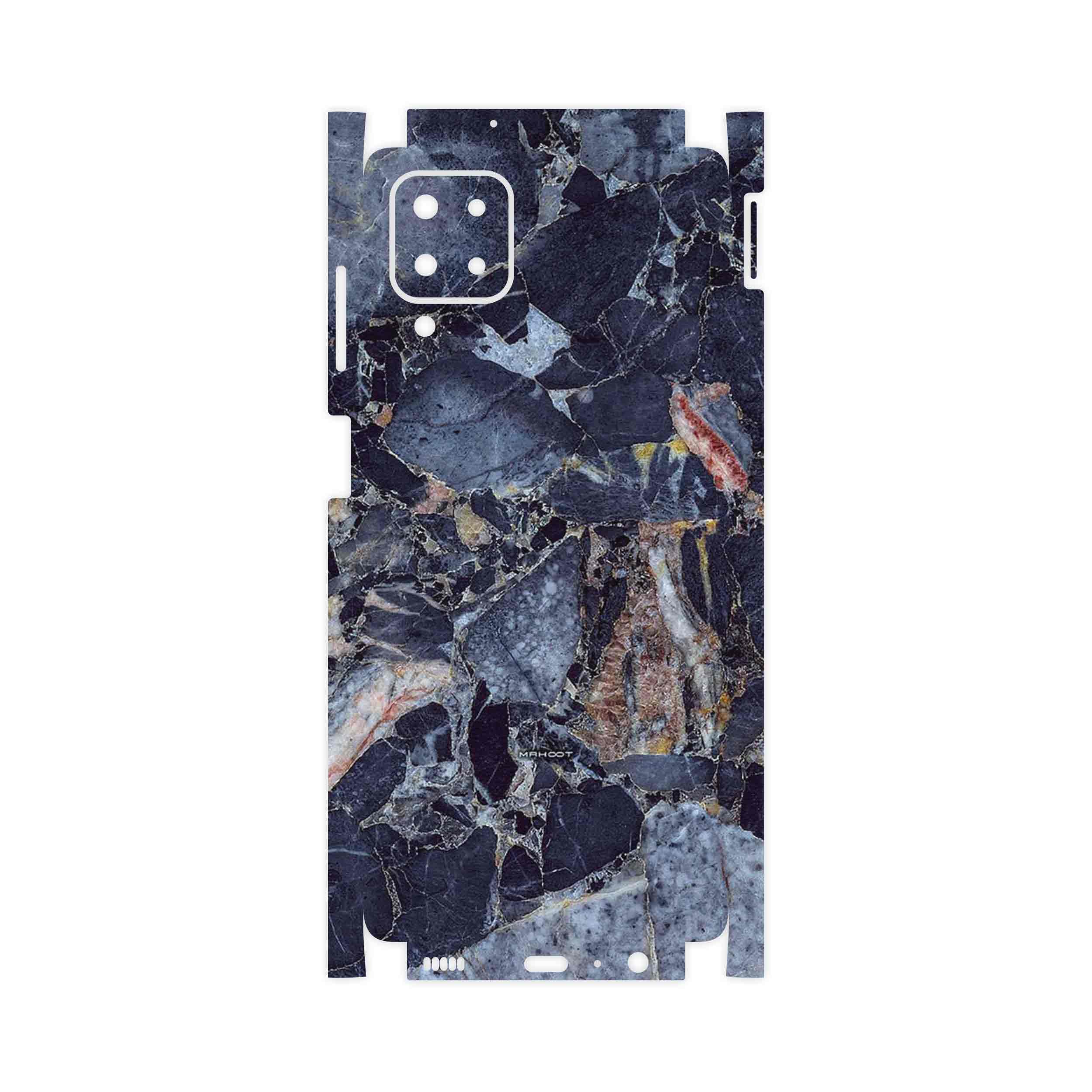 برچسب پوششی ماهوت مدل Broken black marble-FullSkin مناسب برای گوشی موبایل سامسونگ Galaxy M12