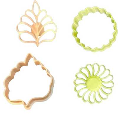 قالب شیرینی مدل مربایی بسته 4 عددی