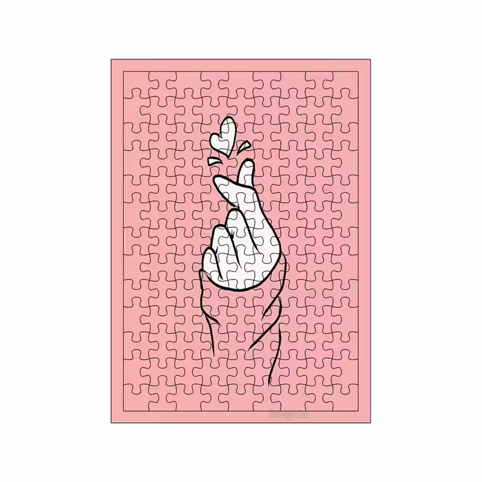 پازل 117 تکه مدل دست کد 604