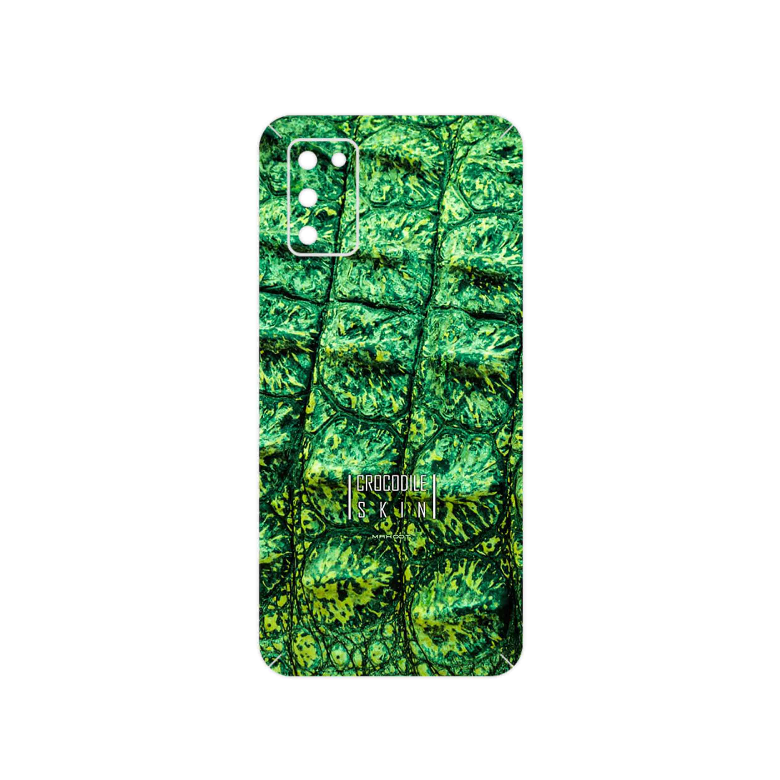 برچسب پوششی ماهوت مدل Crocodile Skin مناسب برای گوشی موبایل سامسونگ Galaxy A03S