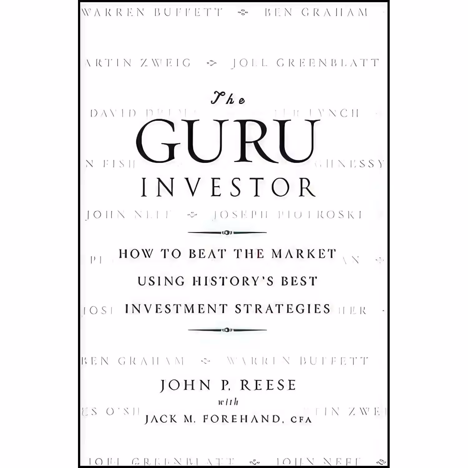 کتاب زبان اصلی The Guru Investor اثر John P Reese and Jack M Forehand