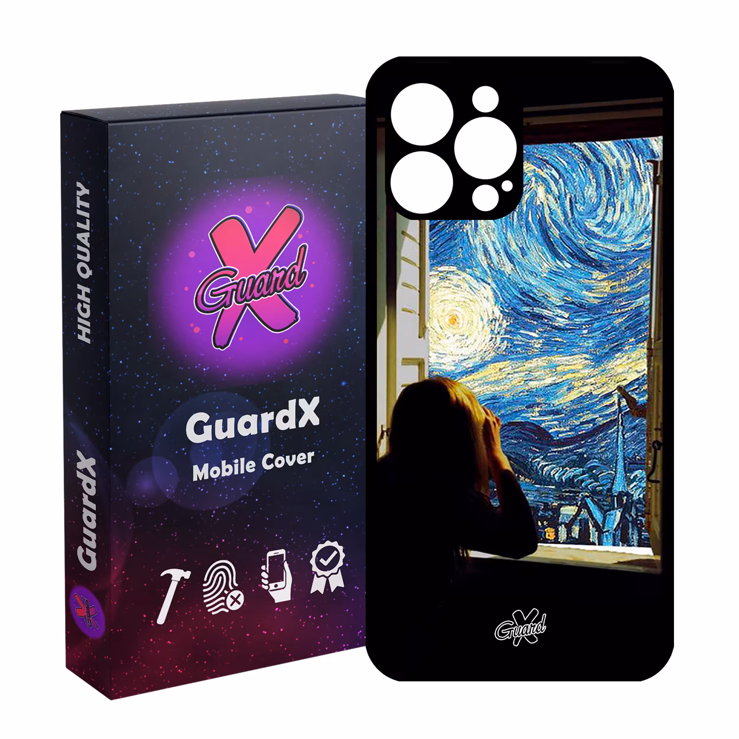 کاور گارد ایکس طرح Art مدل Glass10268 مناسب برای گوشی موبایل اپل iPhone 13 Pro Max