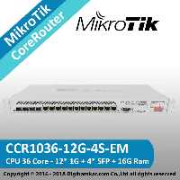 کر روتر میکروتیک مدل CCR1036-12G-4S-EM