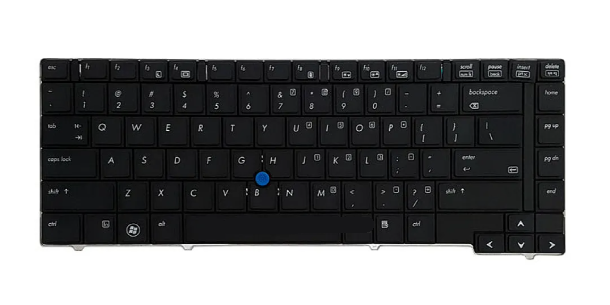 کیبورد لپ تاپ اچ پی مدل EliteBook 8440 مشکی-با موس
