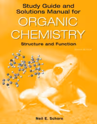 خرید و دانلود نسخه کامل کتاب Study Guide/Solutions Manual for Organic Chemistry Structure and Function (8th Edition) -   pdf
