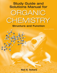 خرید و دانلود نسخه کامل کتاب Study Guide/Solutions Manual for Organic Chemistry Structure and Function (8th Edition) -   pdf