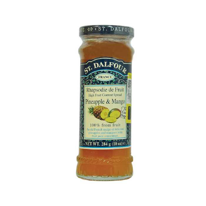 مارمالاد ( مربا ) رژیمی آناناس و انبه بدون گلوتن 280 گرم دالفور - st.dalfour