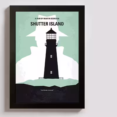 تابلو مدل فیلم شاتر ایلند shutter island BL012