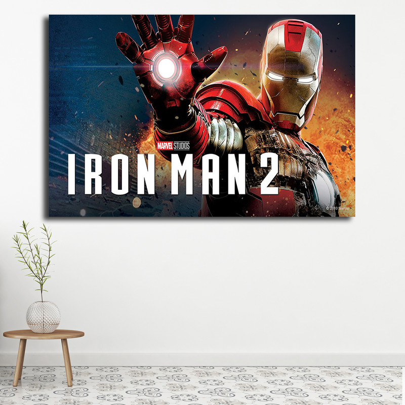 تابلو شاسی مدل آیرون من کد 18 | دنیای قاب