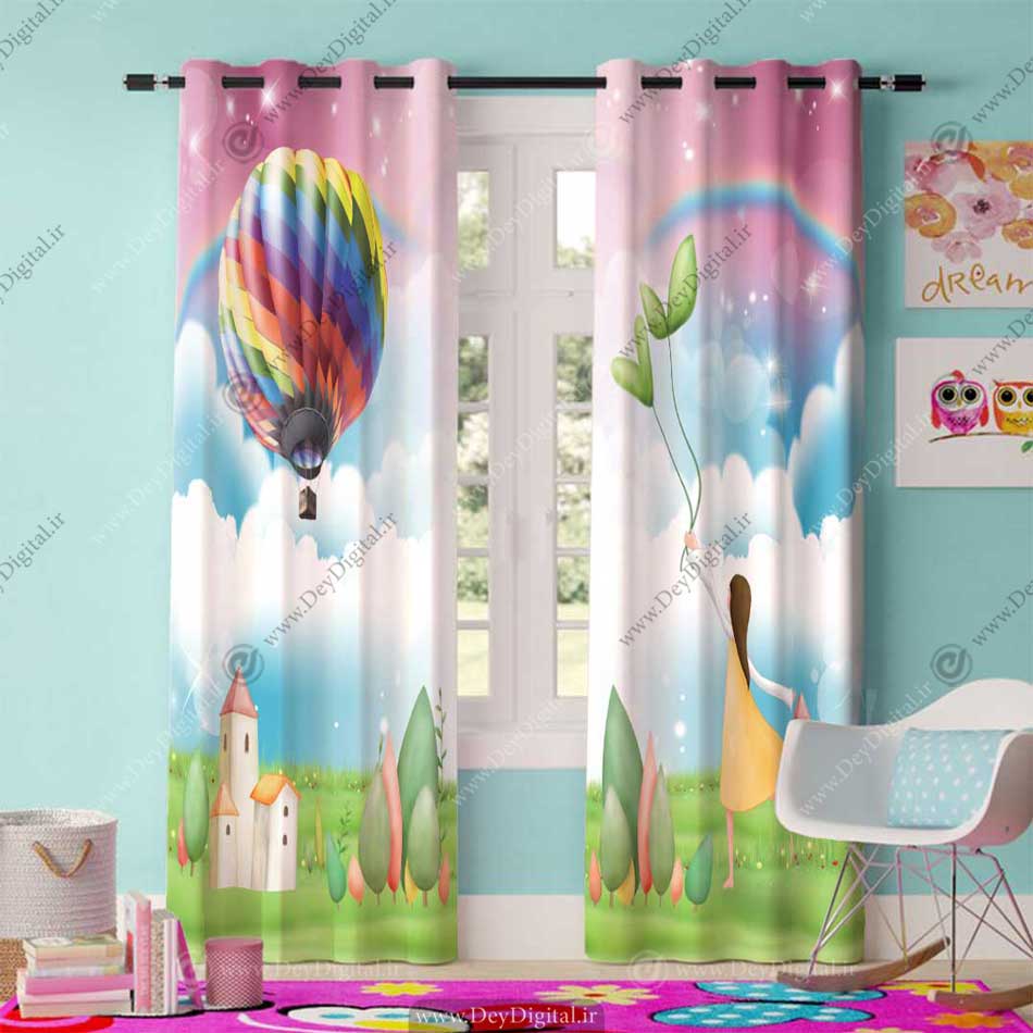 پرده اتاق کودک pk-2690