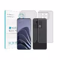 گلس محافظ صفحه نمایش و پشت گوشی وان پلاس 10 Pro مدل نانو هیدروژل شفاف برند راک اسپیس کدSS