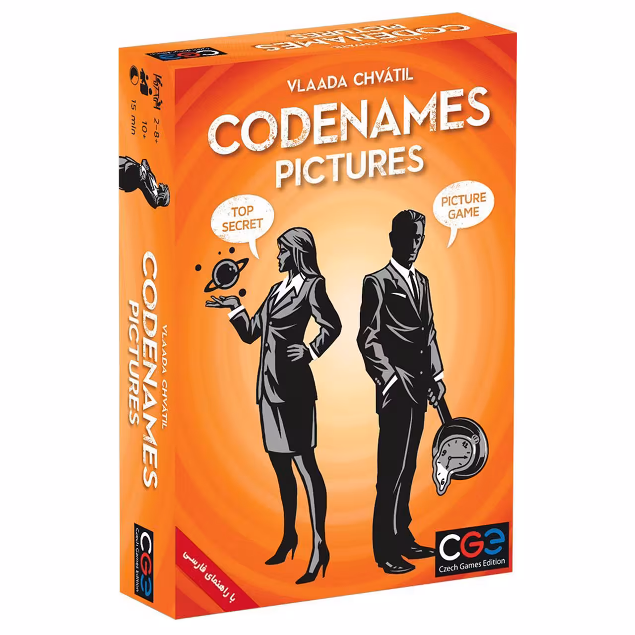 بازی فکری سی جی ای مدل Codenames Pictures نسخه فارسی
