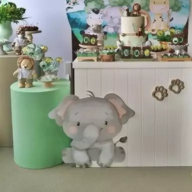 استند شخصیت تولد تم حیوانات جنگل