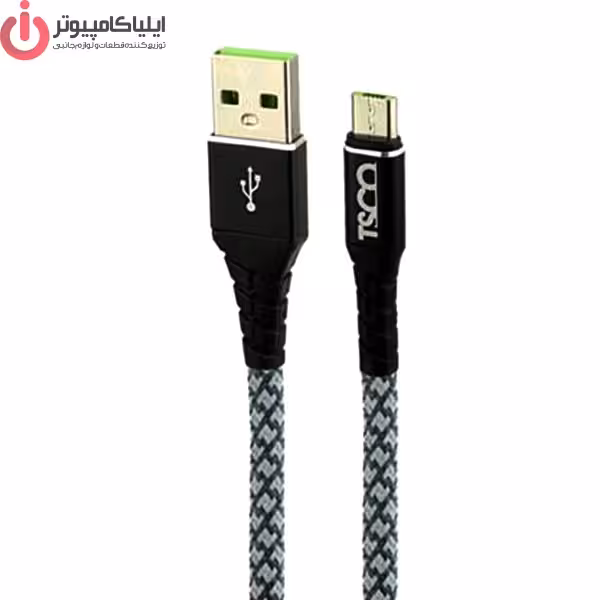 کابل تبدیل USB به MicroUSB تسکو مدل TC A104 طول 1 متر