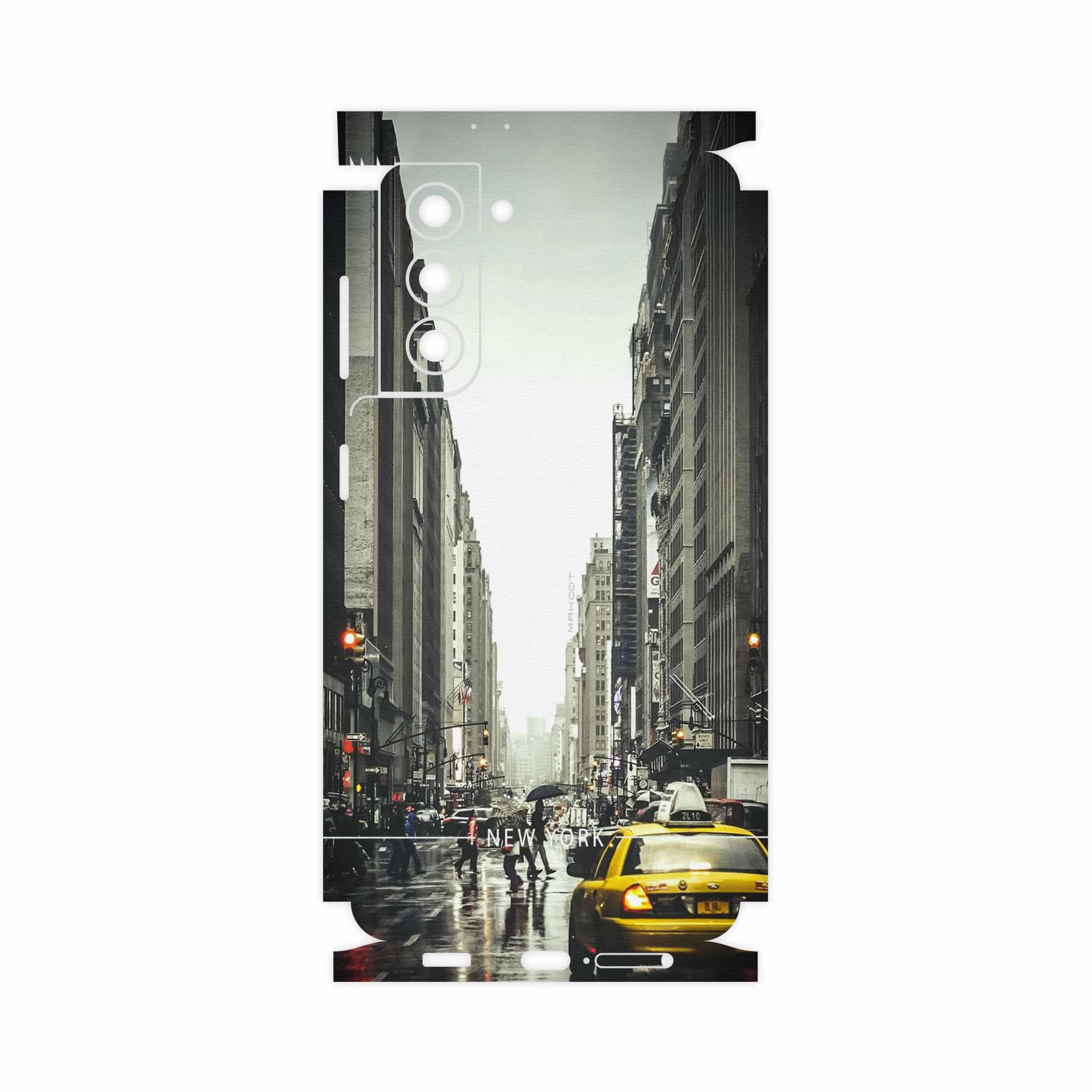 برچسب پوششی ماهوت مدل New-York-City-FullSkin مناسب برای گوشی موبایل سامسونگ Galaxy S21 5G
