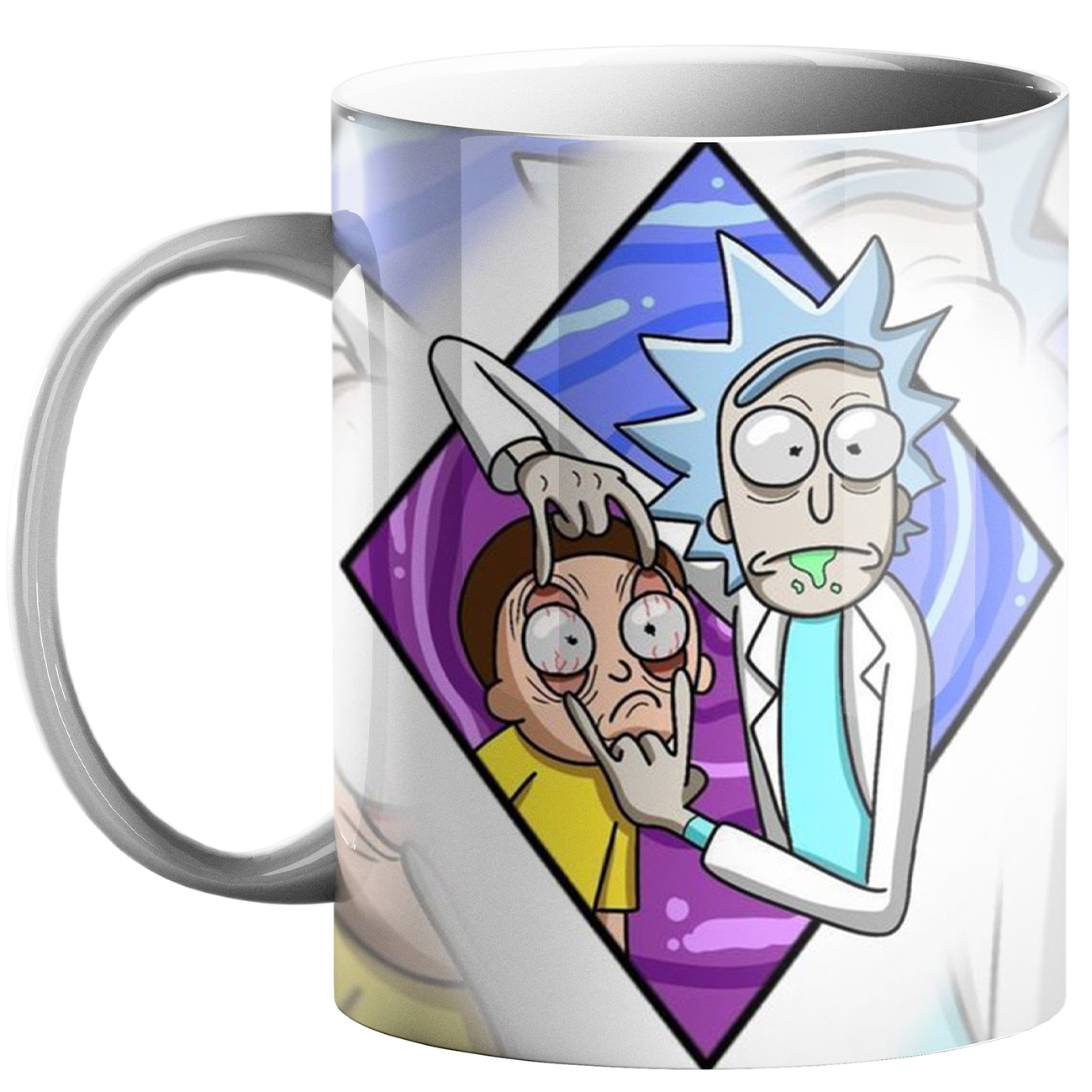 ماگ طرح ریک و مورتی کد rm016