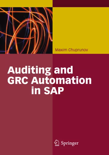 خرید و دانلود نسخه کامل کتاب Auditing and GRC automation in SAP