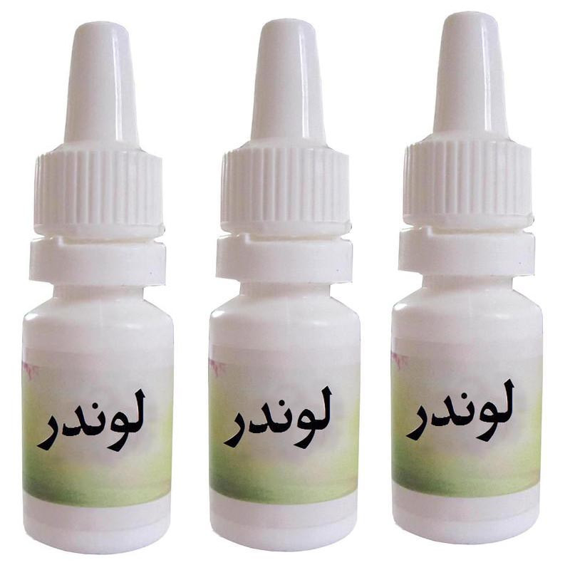 اسانس شمع مدل لوندر حجم 10 میلی لیتر بسته 3 عددی