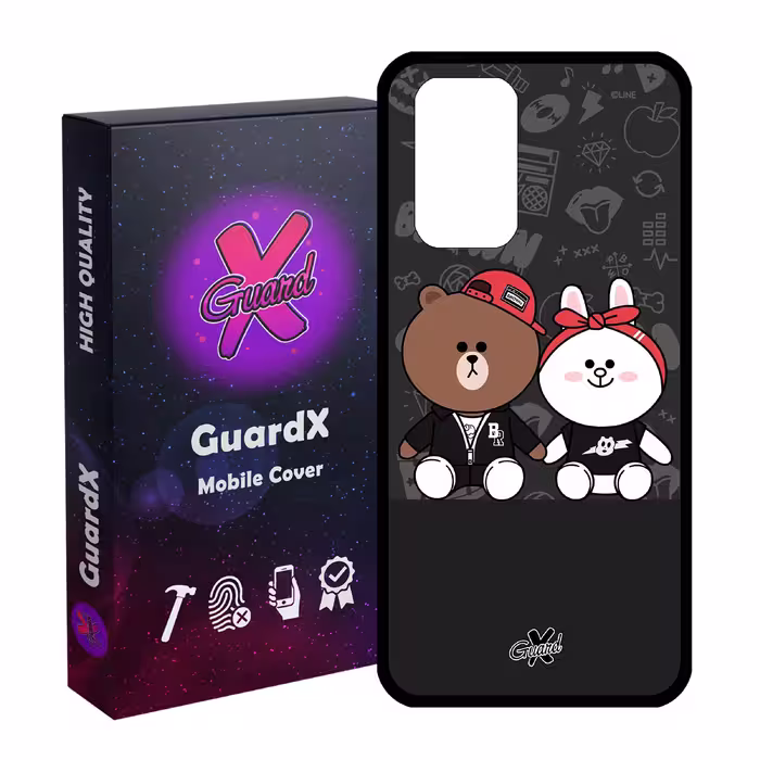 کاور گارد ایکس طرح Friends مدل Glass10127 مناسب برای گوشی موبایل شیائومی Redmi Note 10 Pro / Note 10 Pro Max