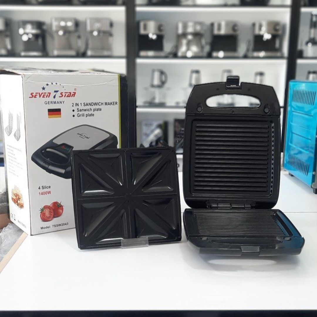  اسنک ساز  ساندویچ ساز  2 کاره 