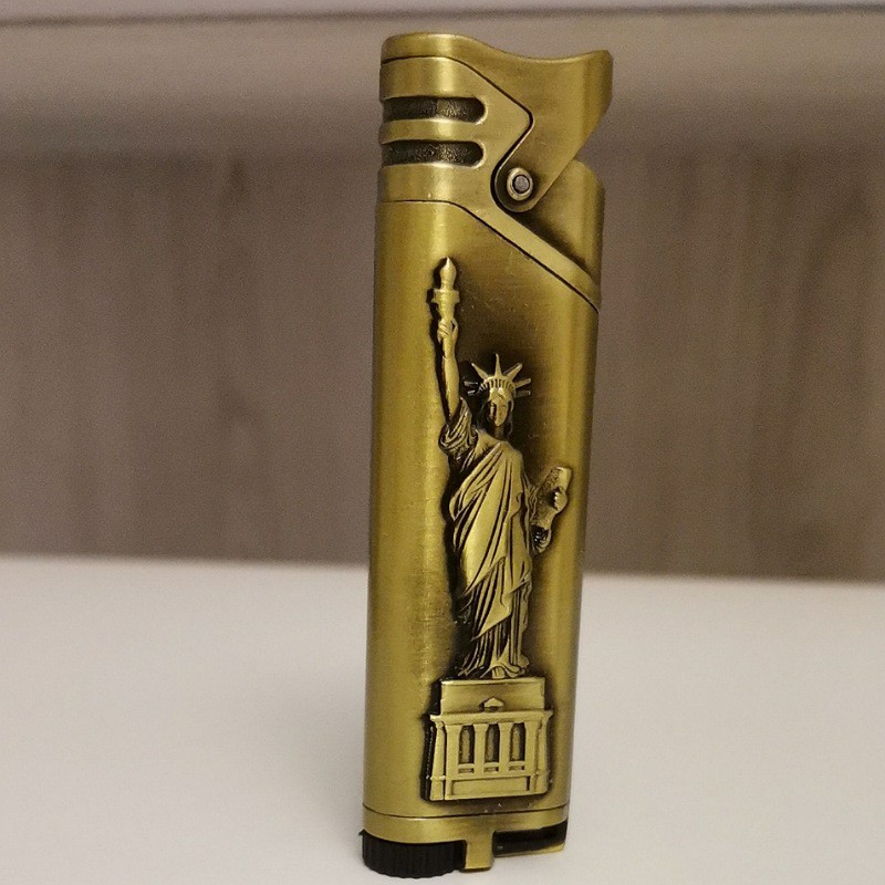 فندک گازی کوره ای فوق شیک مجسمه آزادی بسیار باکیفیت