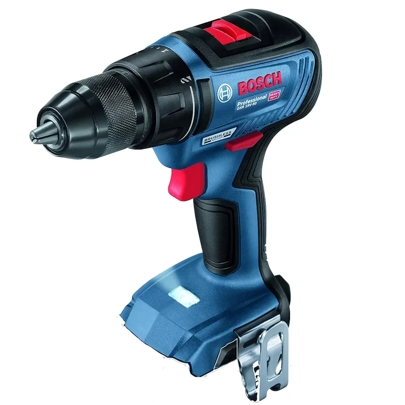 دریل پیچ گوشتی شارژی بوش براشلس مدل GSR 18V-50 (بدون شارژر و باتری)