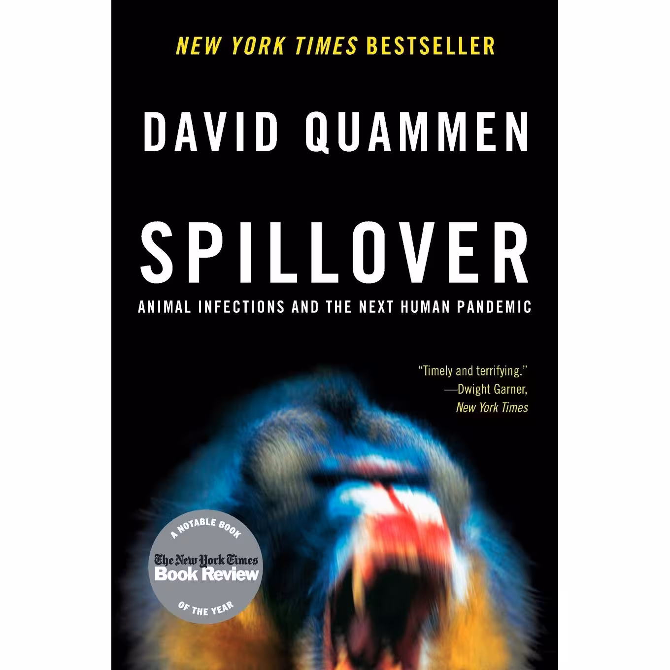 کتاب Spillover اثر David Quammen انتشارات تازه ها
