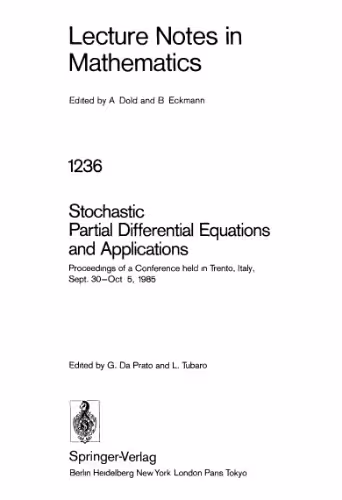 خرید و دانلود نسخه کامل کتاب Stochastic Partial Differential Equations and Applications